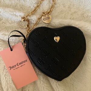 Juicy Couture NWT Heart Shaped Wristlet
